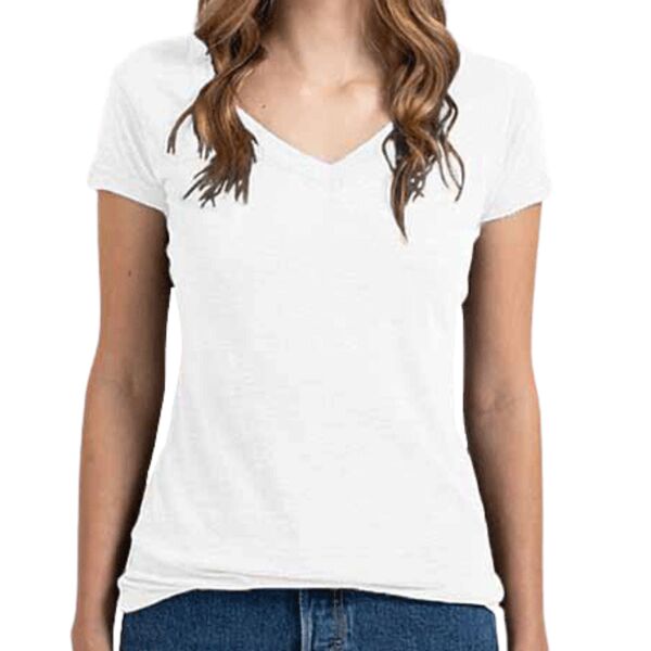 Tultex 244 - Ladies' Poly-Rich V-Neck Thumbnail