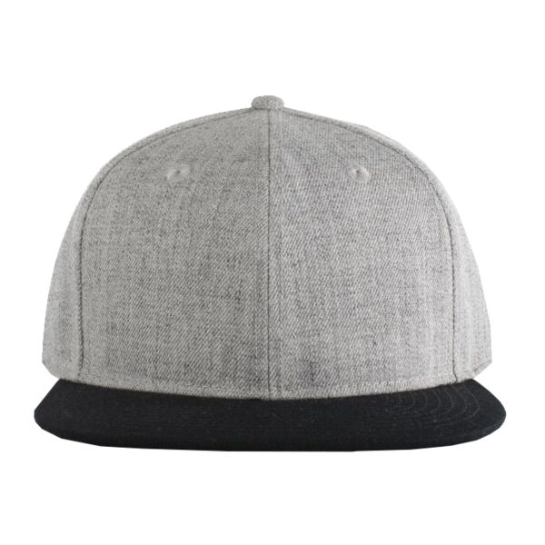 Wool Blend Heather Snapback Cap Thumbnail