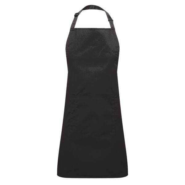 Recycled Bib Apron with Pocket Thumbnail