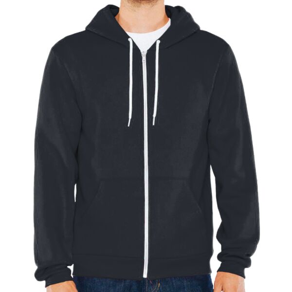Unisex USA-Made Flex Fleece Full-Zip Hoodie Sweatshirt Thumbnail