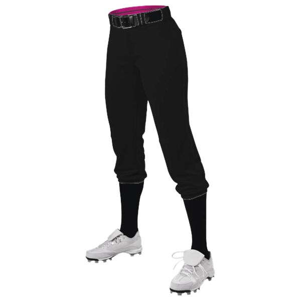Women's Premium Fastpitch Softball Pants with Belt Loops Thumbnail