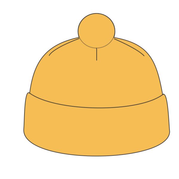 Pom-Pom 12" Knit Beanie Thumbnail