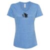Women's Snow Heather Jersey V-Neck T-Shirt Thumbnail