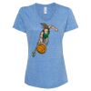 Women's Snow Heather Jersey V-Neck T-Shirt Thumbnail
