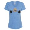 Women's Snow Heather Jersey V-Neck T-Shirt Thumbnail