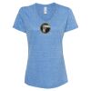 Women's Snow Heather Jersey V-Neck T-Shirt Thumbnail