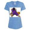 Women's Snow Heather Jersey V-Neck T-Shirt Thumbnail