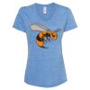 Women's Snow Heather Jersey V-Neck T-Shirt Thumbnail