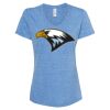 Women's Snow Heather Jersey V-Neck T-Shirt Thumbnail