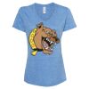 Women's Snow Heather Jersey V-Neck T-Shirt Thumbnail