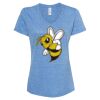 Women's Snow Heather Jersey V-Neck T-Shirt Thumbnail