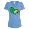 Women's Snow Heather Jersey V-Neck T-Shirt Thumbnail