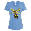 Women's Snow Heather Jersey V-Neck T-Shirt Thumbnail