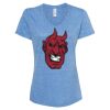 Women's Snow Heather Jersey V-Neck T-Shirt Thumbnail
