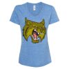 Women's Snow Heather Jersey V-Neck T-Shirt Thumbnail