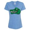 Women's Snow Heather Jersey V-Neck T-Shirt Thumbnail