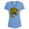 Women's Snow Heather Jersey V-Neck T-Shirt Thumbnail