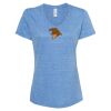 Women's Snow Heather Jersey V-Neck T-Shirt Thumbnail