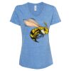Women's Snow Heather Jersey V-Neck T-Shirt Thumbnail