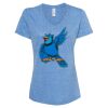 Women's Snow Heather Jersey V-Neck T-Shirt Thumbnail