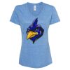 Women's Snow Heather Jersey V-Neck T-Shirt Thumbnail