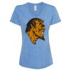 Women's Snow Heather Jersey V-Neck T-Shirt Thumbnail