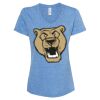 Women's Snow Heather Jersey V-Neck T-Shirt Thumbnail