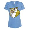 Women's Snow Heather Jersey V-Neck T-Shirt Thumbnail
