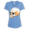 Women's Snow Heather Jersey V-Neck T-Shirt Thumbnail