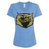 Women's Snow Heather Jersey V-Neck T-Shirt Thumbnail