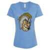 Women's Snow Heather Jersey V-Neck T-Shirt Thumbnail