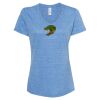 Women's Snow Heather Jersey V-Neck T-Shirt Thumbnail