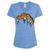 Women's Snow Heather Jersey V-Neck T-Shirt Thumbnail