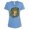 Women's Snow Heather Jersey V-Neck T-Shirt Thumbnail