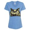 Women's Snow Heather Jersey V-Neck T-Shirt Thumbnail