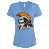 Women's Snow Heather Jersey V-Neck T-Shirt Thumbnail