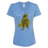 Women's Snow Heather Jersey V-Neck T-Shirt Thumbnail