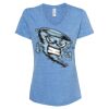 Women's Snow Heather Jersey V-Neck T-Shirt Thumbnail