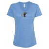 Women's Snow Heather Jersey V-Neck T-Shirt Thumbnail
