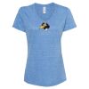 Women's Snow Heather Jersey V-Neck T-Shirt Thumbnail