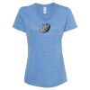 Women's Snow Heather Jersey V-Neck T-Shirt Thumbnail