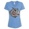 Women's Snow Heather Jersey V-Neck T-Shirt Thumbnail