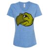 Women's Snow Heather Jersey V-Neck T-Shirt Thumbnail