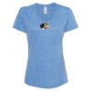 Women's Snow Heather Jersey V-Neck T-Shirt Thumbnail