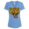 Women's Snow Heather Jersey V-Neck T-Shirt Thumbnail