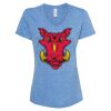 Women's Snow Heather Jersey V-Neck T-Shirt Thumbnail