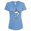 Women's Snow Heather Jersey V-Neck T-Shirt Thumbnail