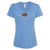 Women's Snow Heather Jersey V-Neck T-Shirt Thumbnail
