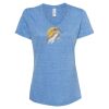 Women's Snow Heather Jersey V-Neck T-Shirt Thumbnail