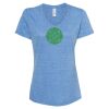Women's Snow Heather Jersey V-Neck T-Shirt Thumbnail